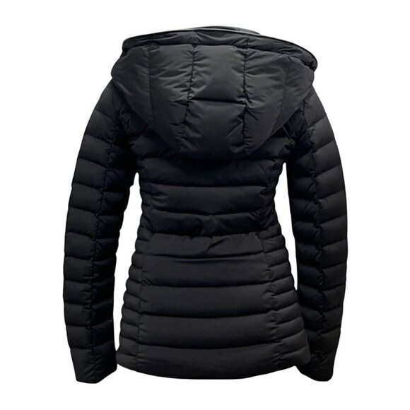 Michael Kors Hooded Packable Down Puffer Jacket Black Small MSRP $275 - Picture 5 of 9